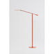 Equo 56.75 inch 6.00 watt Orange Floor Lamp Portable Light